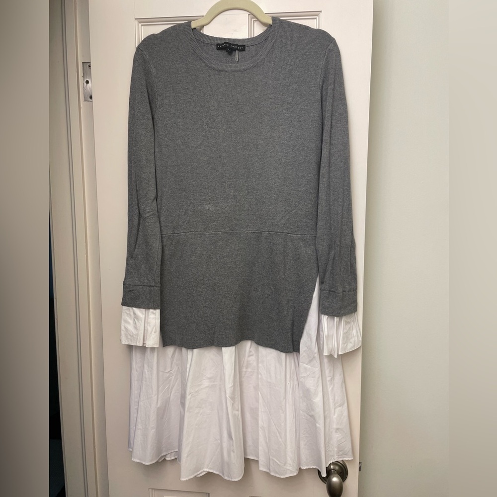 English Factory Mixed Media dress size large